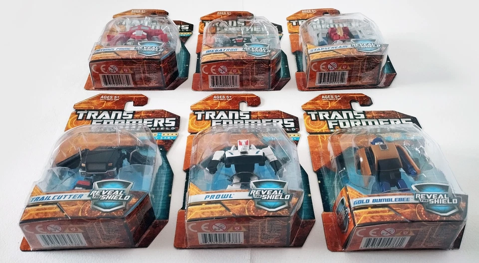 TRANSFORMERS REVEAL THE SHIELD: 6 LEGEND CLASS (6 cm) OPTIMUS, MEGATRON, PROWL.. - Imagen 2 de 4