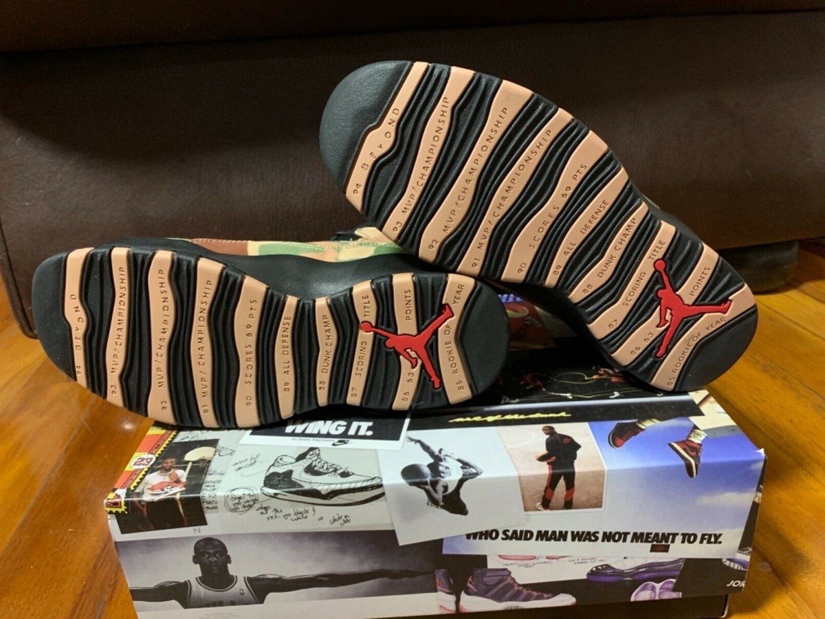 air jordan 10 duck camo