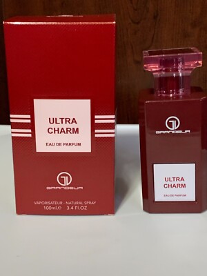 grandeur ultra charm 100ml edp a cherry fragrance new factory