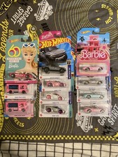 hot wheels barbie lot Of 11