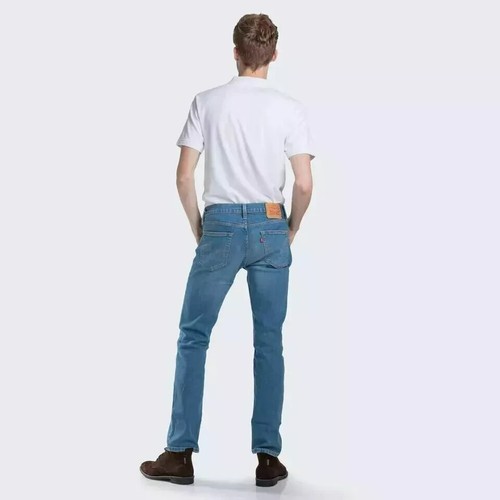 Levi's Jeans 04511-3675 Men's Slim Fit 511- St Louis Denim Pants Blue All Sizes - Picture 5 of 5
