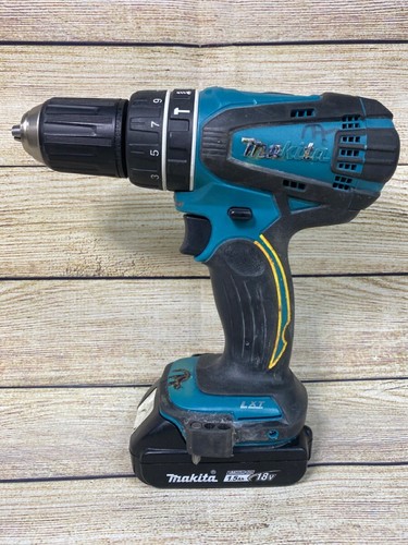 MAKITA XPH01 18V DRILL + 1.5AH BATTERY 