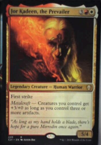 Jor Kadeen, the Prevailer - Commander 2021: #220, Magic: The Gathering Nm R24 - Picture 1 of 1