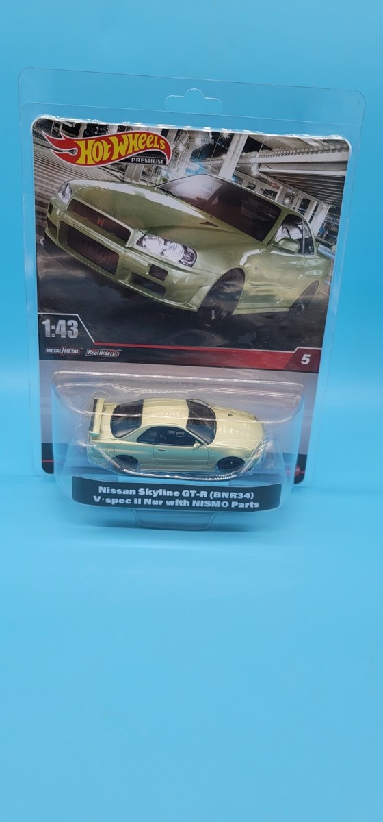 2024 Hot Wheels 1:43 Scale Nissan Skyline Gtr (BNR34) V•spec With