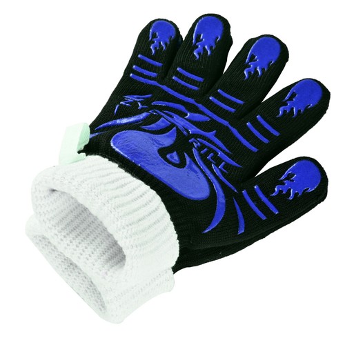 1 PAIR Extreme Heat Resistant Gloves BBQ Grilling Cooking Oven Glove Mitts 1472℉ - Picture 23 of 27