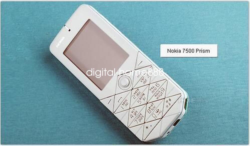 Nokia 7500 Fashion Prism Cell Phones Bluetooth FM JAVA Original