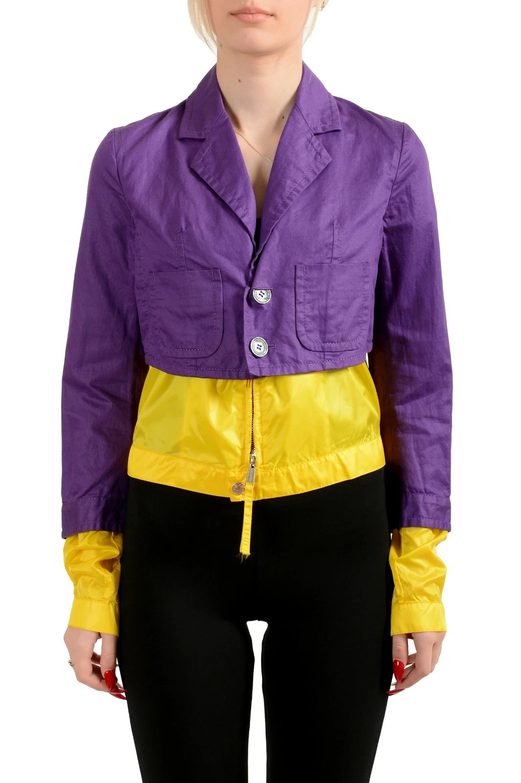 Dsquared2 Giacca Frangivento Donna Colore Blocco US S IT 40