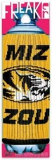 MIZZOU Koozie Bottle Can Sweater Knit FREAKER University of Missouri TIGERS