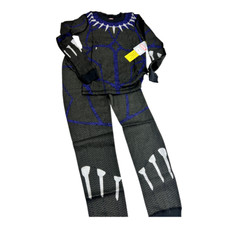 Marvel Black Panther Costume Pajama PALS for Boys size 10 NEW
