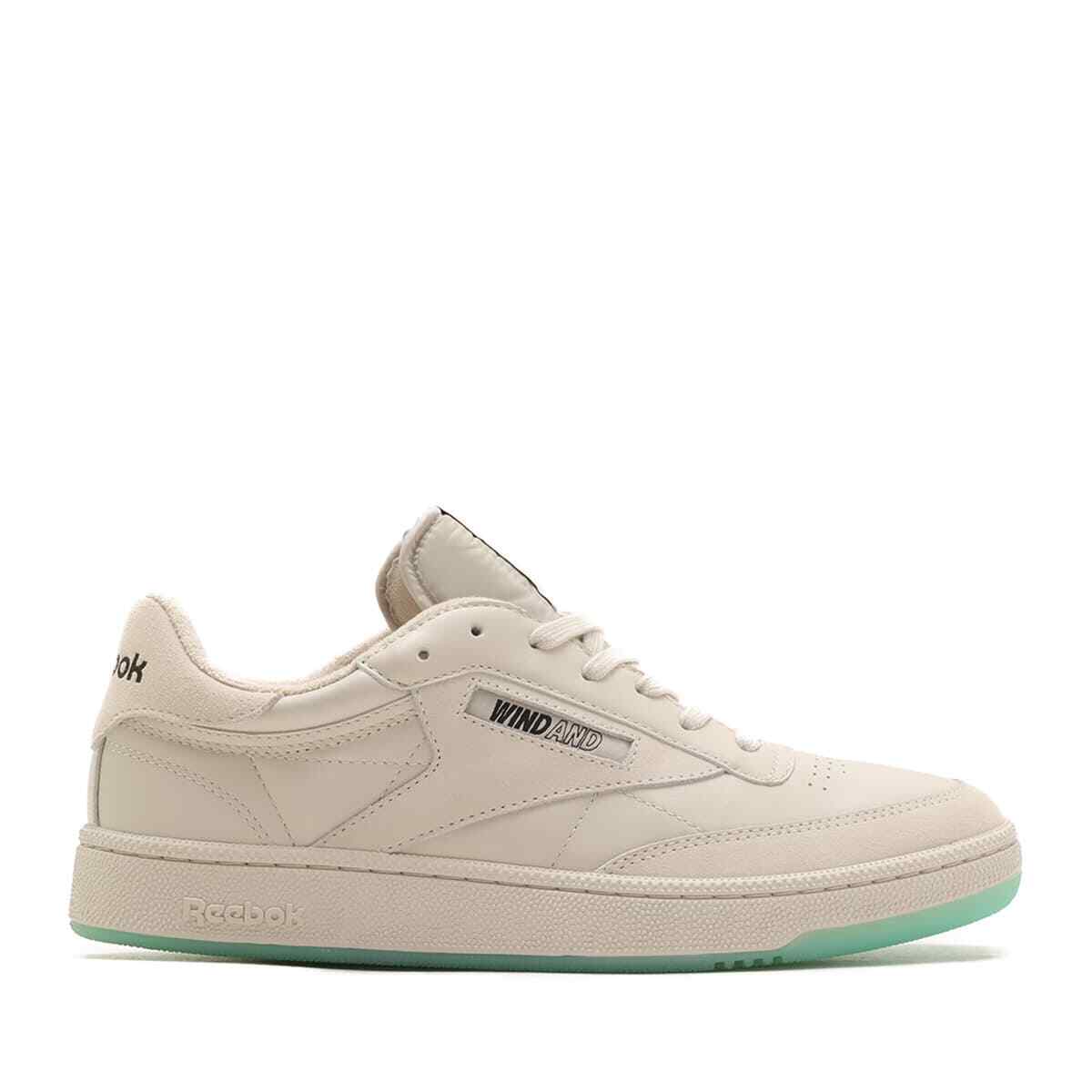 WIND AND SEA x atmos x REEBOK Club C 85 Ivory R00007 Men's WIND AND SEA x atmos x REEBOK Club C 85 Ivory R00007 Men's