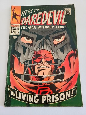 Daredevil #38 Marvel Comics 1968 VG/FINE - LOTS OF PHOTOS
