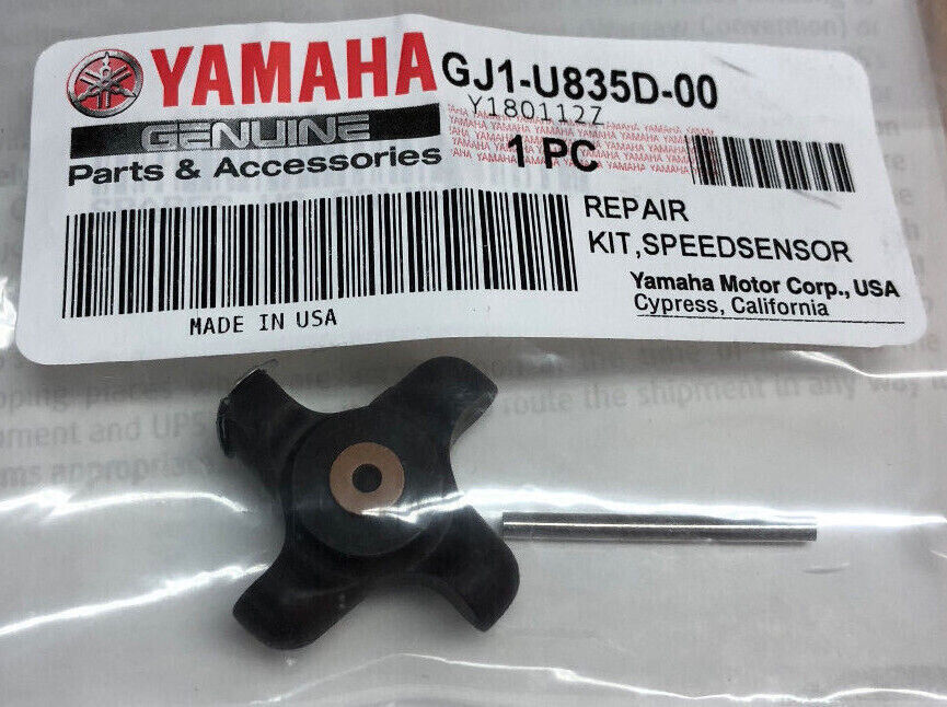 Yamaha OEM Speedometer Paddle Wheel Sensor Repair Kit Gj1 Yamaha OEM Speedometer Paddle Wheel Sensor Repair Kit Gj1