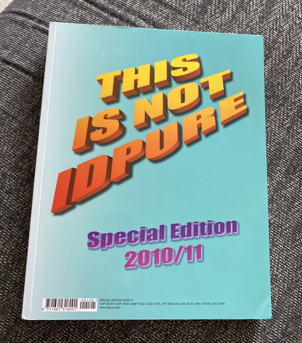 2010/2011 This Is Not IDPure Graphic Design Magazine | eBay UK