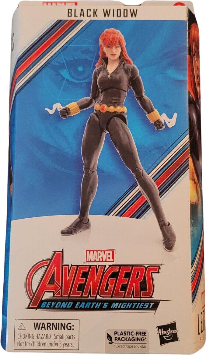 Hasbro Avengers Black Widow 60th Anniversary 6 in Action Figure - F7089