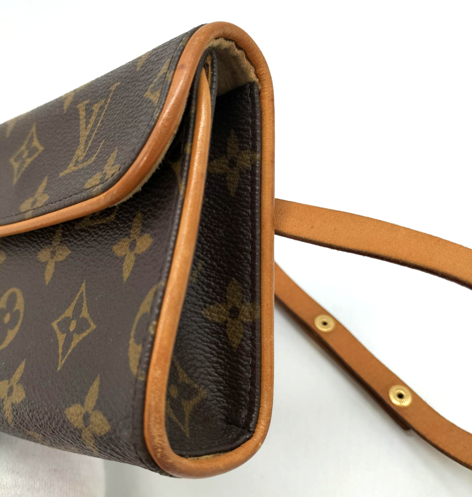 Authentic Louie Vuitton Monogram Pochette Belt bag?bottom price ? LOUIS VUITTON Pochette Florentine Monogram Canvas Waist Bag  main image 3