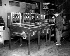 Mills 1-2-3 Pinball Games Professional Photo Lab Reprint