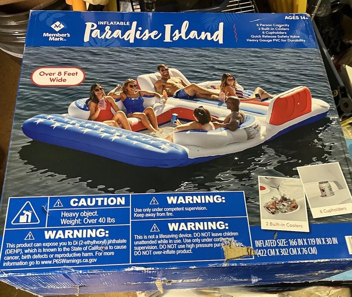 California Boat Company Person Raft Costco Boat Company Party Raft