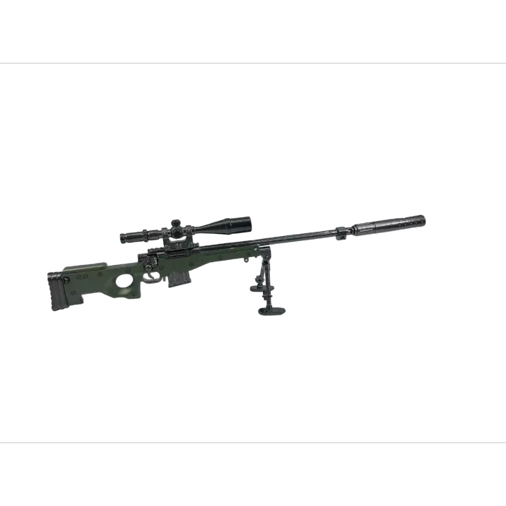 Miniature AWM 338 Sniper Model | 1/5 Scale Replica Non-firing Collectible  Model