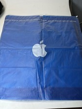 6 Assorted Vintage Apple Mac Computer Store Logo Empty Shopping Bags