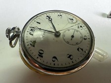 cyma pocket watch 39 mm sell as broken balance part
