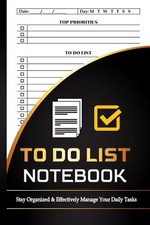 Daily To Do List Notebook: Pocket Sized Checklist NotebookD Paperback   June...