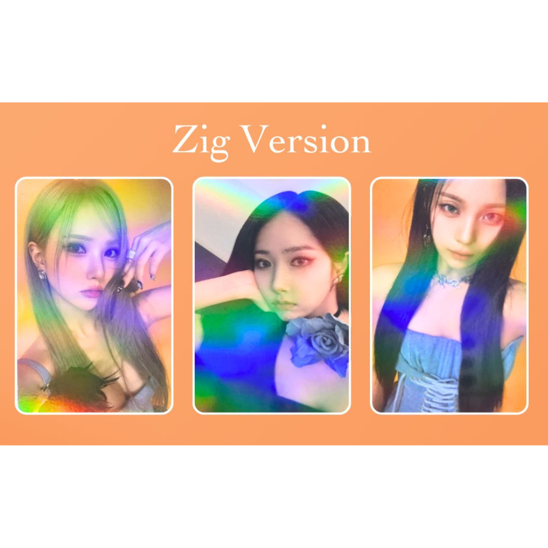 VIVIZ VOYAGE ALBUM ALL VERSION PHOTOCARD OFFICIAL EUNHA SINB EUMJI