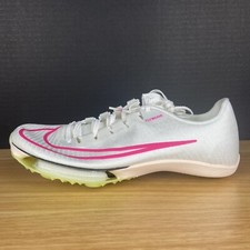 SZ 8.5  Nike Air Zoom Maxfly Flyweave Track  Field Sprint Spikes Sail White