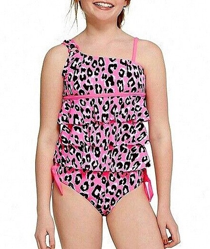 womens leopard print tankini