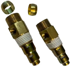 2 Pack American Made Compressor Check Valves Fits DAC-252 Craftsman Devilbiss