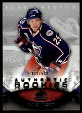 2010-11 SP Game Used ROOKIES Kyle Wilson Rookie 012/699 Columbus Blue Jackets