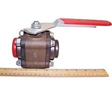 NEW WORCESTER 1-1/2" SOCKET WELD BALL VALVE  4446PTBW8  CWP 1480