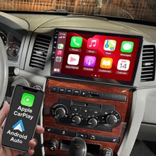 For 2004-2007 Jeep Grand Cherokee Android 15 Carplay Car Stereo Radio Gps Cam