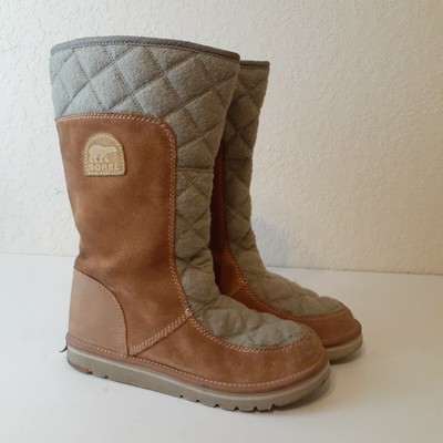 sorel quilted boot