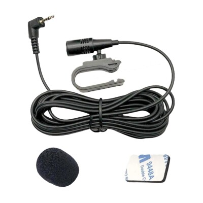 Car Radio Microphone for Kenwood DNX577S DNX6140 DNX6160 DNX6180 DNX6190HD