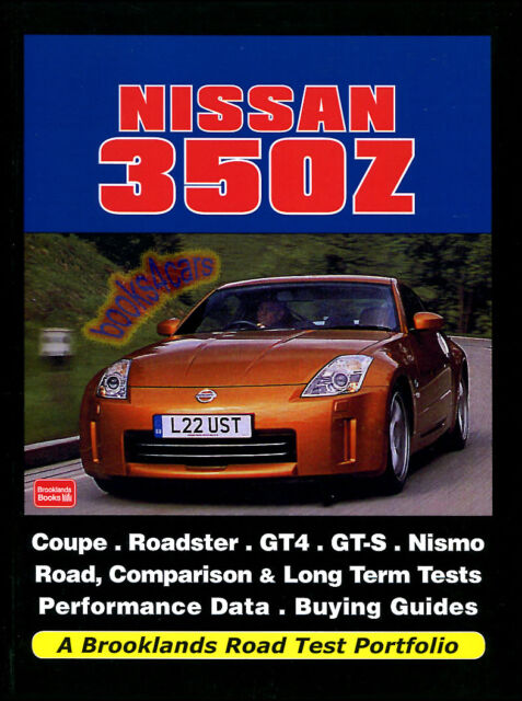 350Z BOOK PORTFOLIO NISSAN BROOKLANDS NISMO ROADSTER MANUAL AUTO | eBay