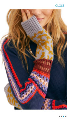 free people switch it up thermal top