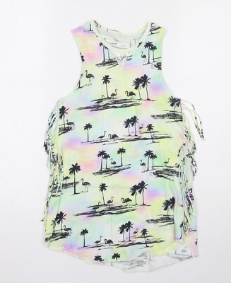 NEXT Mädchen Tanktop Baumwollmischung Größe 6 Jahre
