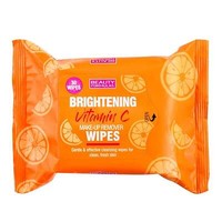 Beauty Formulas Vitamin C Brightening Make-Up Remover Wipes 30 Pack