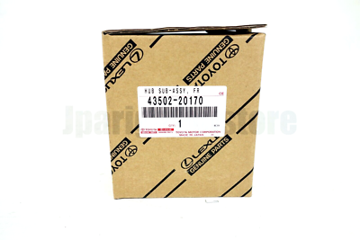 Toyota Genuine 43502-20170 Front Axle Hub Sub-Assembly | eBay