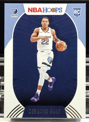 DESMOND BANE Rookie 2020-21 Panini Hoops #246 Rookie NBA Memphis