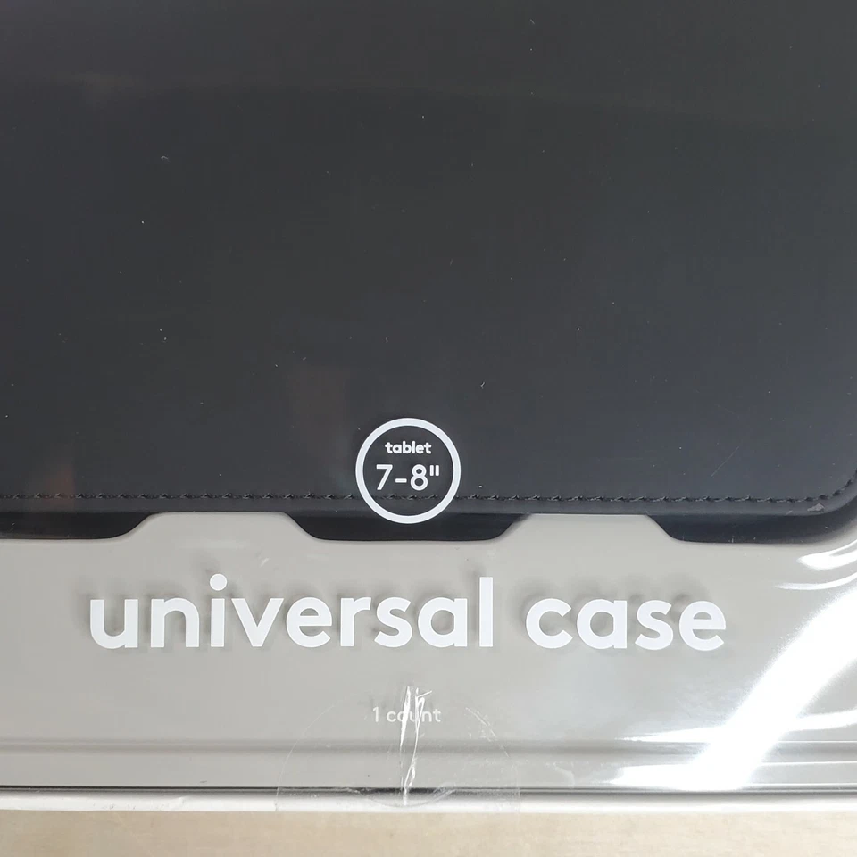 Universal Case for 7-8" Tablet For Apple Samsung BLACK Heyday - Image 2 of 4