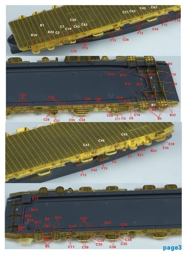 WWII USN Escort Aircraft Carrier Casablanca Upgrade Set for S-Model Kit - Picture 4 of 7