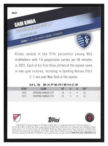 2022 Topps MLS #1-200 Base cards Pick Your Card(s) Complete Your Set - Picture 113 of 347