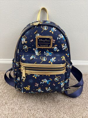 Disney Parks Walt Disney World 50th Anniversary Blue Loungefly