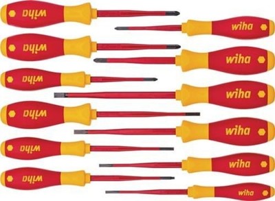 Wiha Schraubendrehersatz 3201 K12 12-tlg.Schlitz/PH/PZD/TX/(+/- SL/PZD) 41003