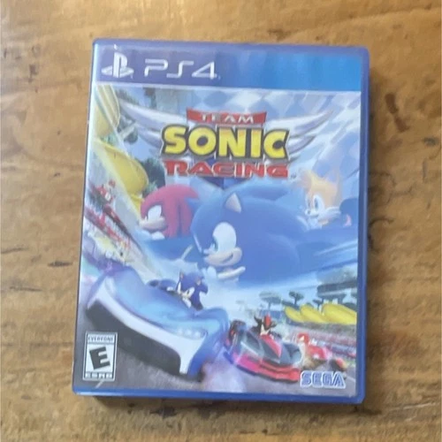 SEGA Team Sonic Racing Sony PS4 Racing Car Sonic the Hedgehog Video Game