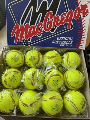 Dozen NEW MacGregor Trump Stote Evil Ball ASA  USSSA Slowpitch 52/300 Softballs