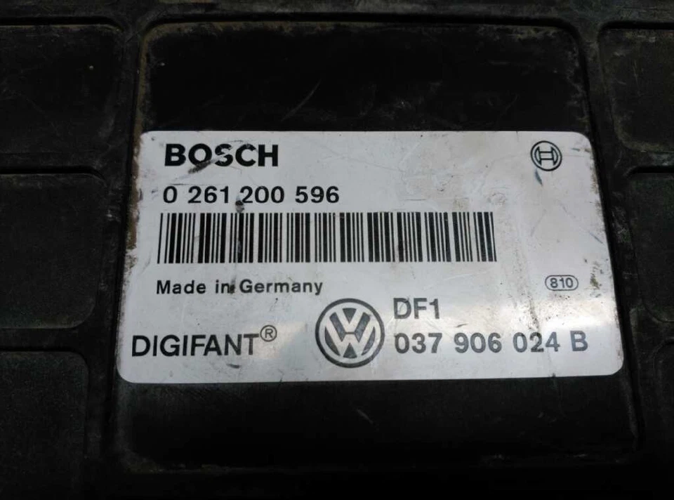 0261200596 CENTRALINA MOTORE / 037906024B / 505315 PER FORD ESCORT CABRIO XR3I - Immagine 2 di 4