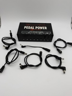 Voodoo Lab Pedal Power 2 Plus Guitar Effect Pedal Board Power Supply w/cables
