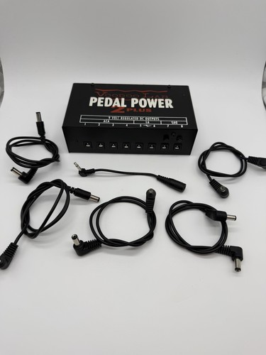 Voodoo Lab Pedal Power 2 Plus Guitar Effect Pedal Board Power Supply w/cables